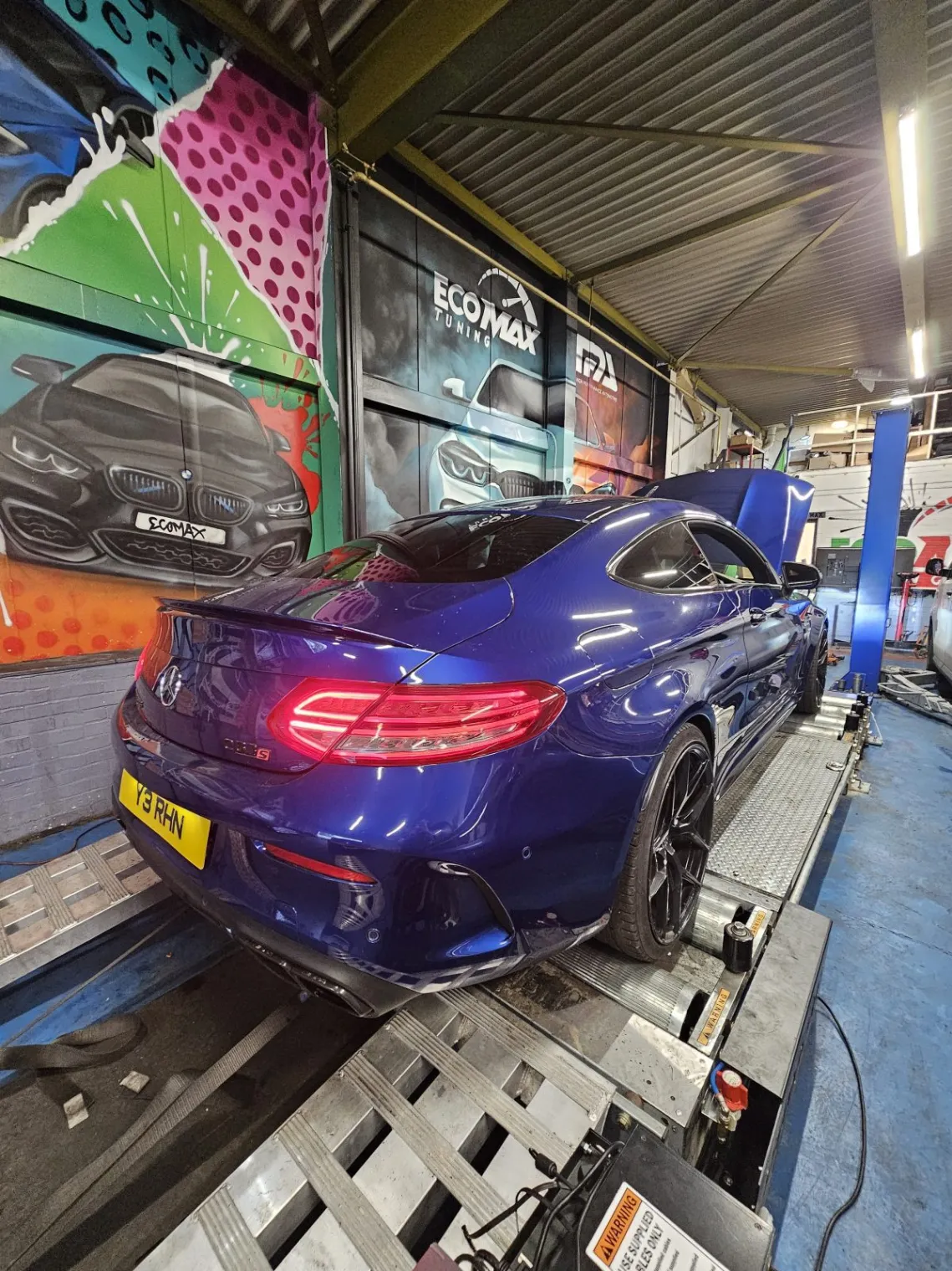 Vehicle in for security installation