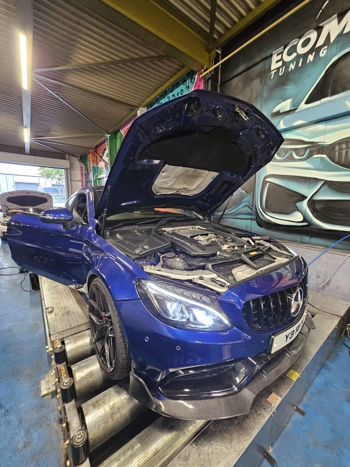 Completed Ghost immobiliser installation